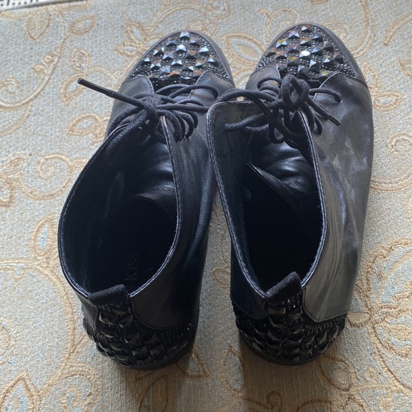 Leather Ankle Boots - Picture 2 of 7